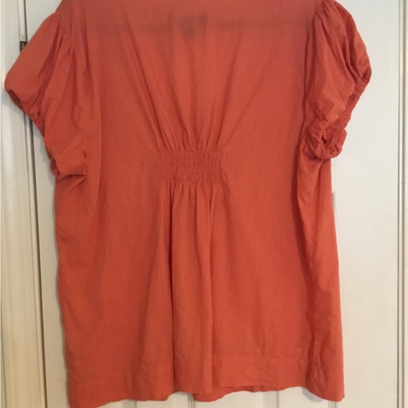 Calvin Kline Jeans Peach Short Sleeve Top- Size-XL - Picture 8 of 16